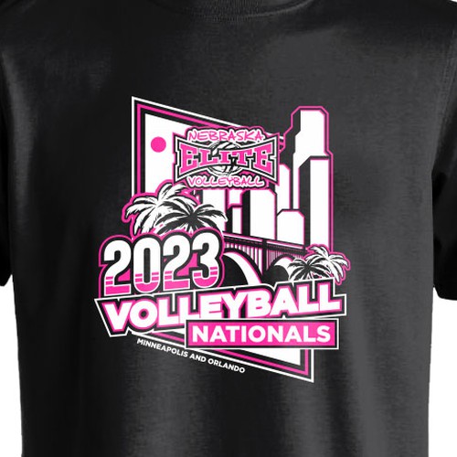 Designs 2023 Volleyball Nationals Shirt Tshirt contest