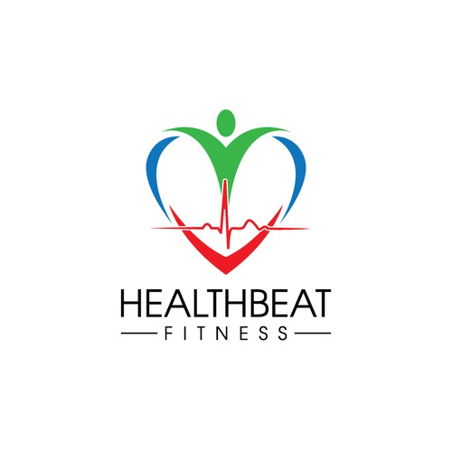 コンペ「Heart Health and Fitness Logo - A quick easy contest to recreate and tweak a design」のデザイン by IgoDesignさん 