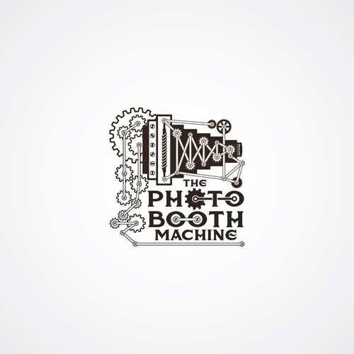 Create a nostalgic, steampuck inspired logo for The Photobooth Machine Design by AdieE