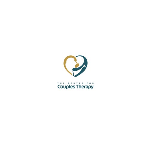 Simple, elegant logo to attract discerning couples therapy clients Design by Wodeol Tanpa Atribut