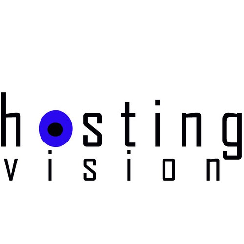 Create the next logo for Hosting Vision Diseño de miss ndalovay