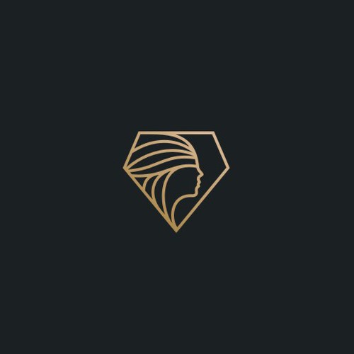 Fortuna Goddess Logo for Luxury French Jewelry House Design by spARTan