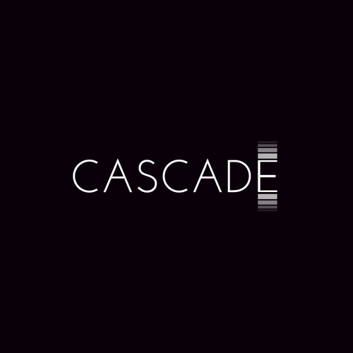 Create a luxurious yet simple restaurant and nightclub logo for CASCADE Diseño de Ognjen M