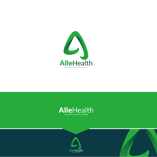 Create a logo for a new allergy company called AlleHealth Design by heymg