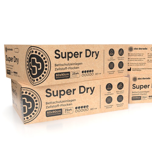 Designs | docdorado superdry cartonage | Product packaging contest