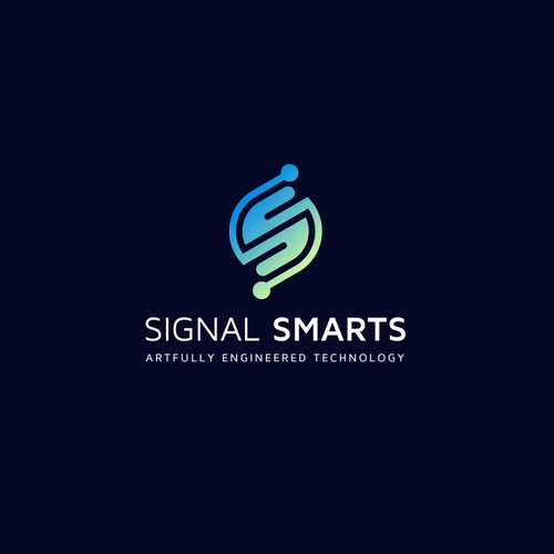 Design a Modern, Geometric Logo for Signal Smarts: We are Network and Wireless Technology Artists!! Design von cs_branding