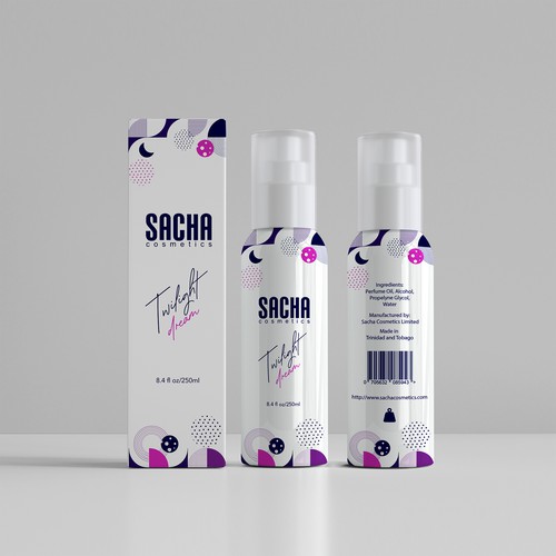 Sacha Body Mist Design by Ahtisham_ali