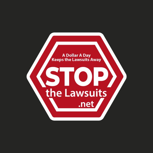 Stop The Lawsuits Design by creaturescraft