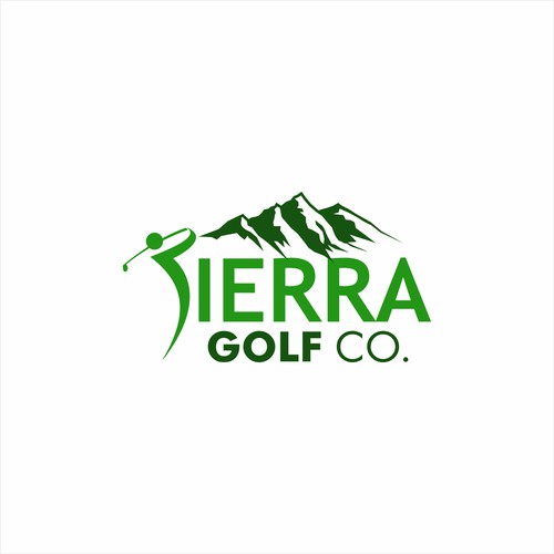 Captivating Golf Brand Logo Design Challenge for Sierra Golf Co - Showcase Your Creativity & Win Design by megaidea