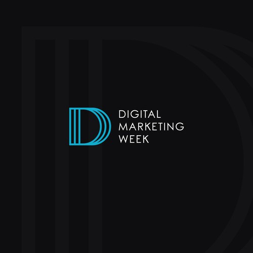 Logo for a digital marketing conference Design by Gabri.