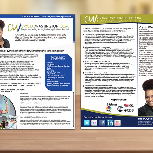 New postcard or flyer wanted for CWM Enterprises Postcard, flyer or print contest