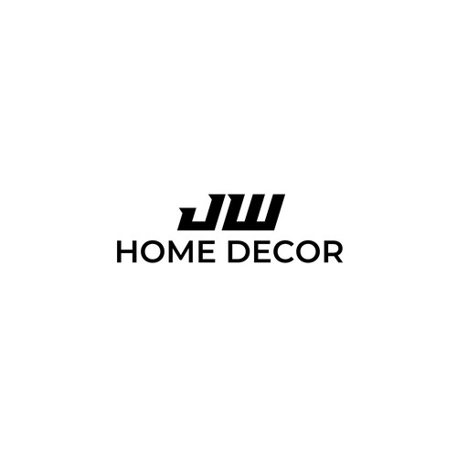 JW Home Decor Logo Design by BOJ Creative