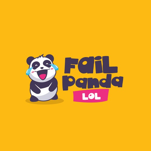 Design the Fail Panda logo for a funny youtube channel Diseño de Transformed Design Inc.