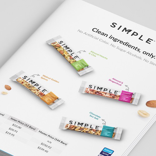 SIMPLE - Sell sheet Design by Monki D Loy