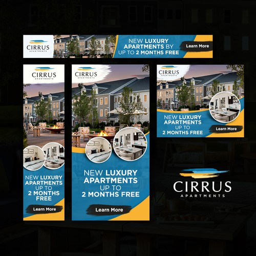 Lux Apartment Banner Ad Contest Banner Ad Contest 99designs