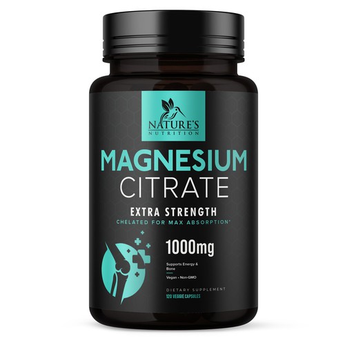 Premium Magnesium Citrate Design needed for Nature's Nutrition Design by UnderTheSea™