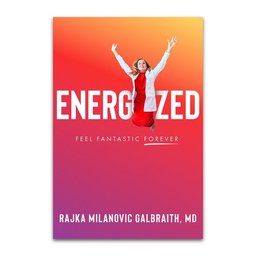 Design a New York Times Bestseller E-book and book cover for my book: Energized Design by mr.red
