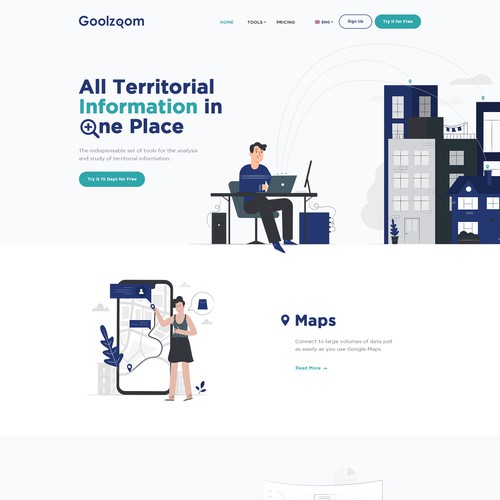 Landing page design contest entry by Tushar K∎