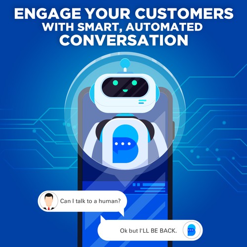 Banner for AI Chatbot Company Design by GrApHiC cReAtIoN™