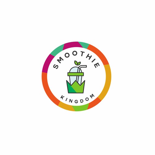 Logo for New Restaurant: Smoothie Kingdom Diseño de Studio.Shahbaz™