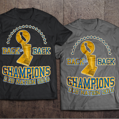 Back To Back Champions | T-shirt contest