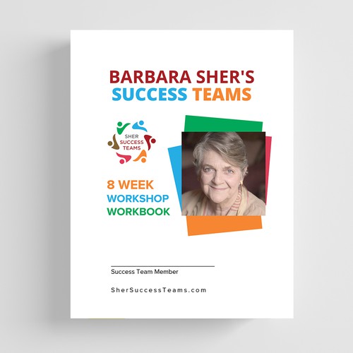 Workbook front cover for adults with big dreams - make me smile Design by M!ZTA