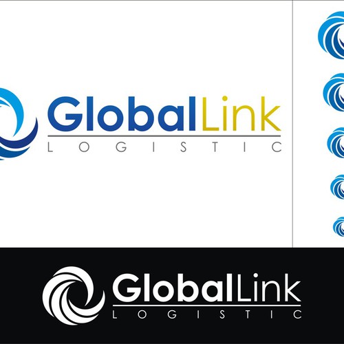 Help Global Link Logistics with a new logo Design réalisé par Rendra