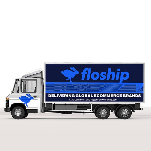 5 5 Tonne Truck Wrapping Design For Global Logistics Brand Car Truck Or Van Wrap Contest 99designs