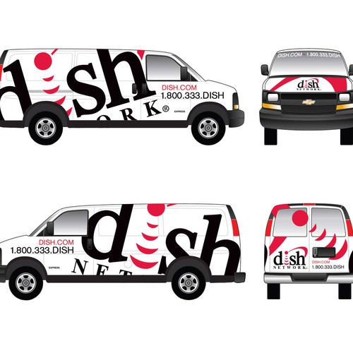 hippstahさんのV&S 002 ~ REDESIGN THE DISH NETWORK INSTALLATION FLEETデザイン