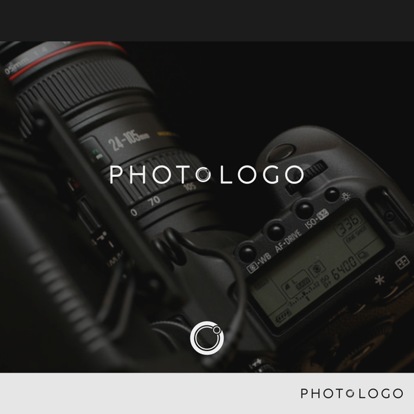 its make a logo type for a photography studio