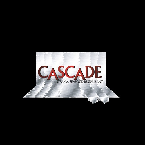 Create a luxurious yet simple restaurant and nightclub logo for CASCADE Diseño de Artistic Melody