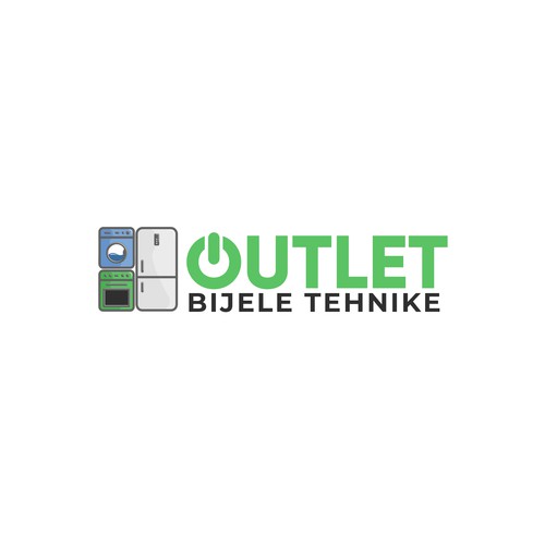 New logo for home appliances OUTLET store Diseño de PKnBranding
