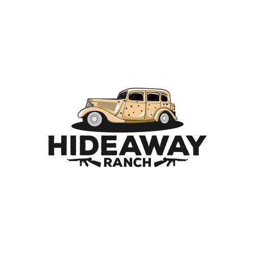 Bonnie and Clyde* Hideaway Ranch Logo/Brand design! Design by Fast Studio⚡
