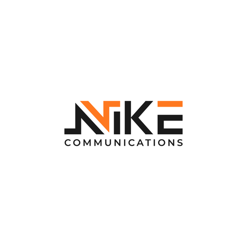 Nike Communications Logo Contest Design by den.b