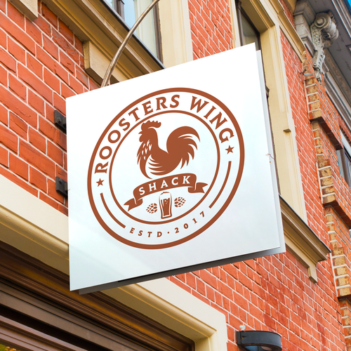 Design Design a logo for "Roosters Wing Shack" por Siv.66