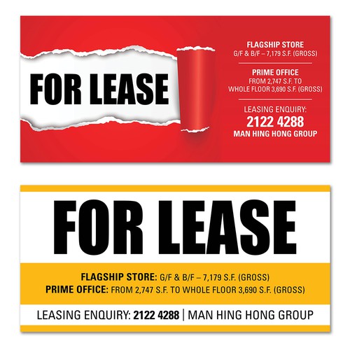 Signage contest entry by AG's Designs