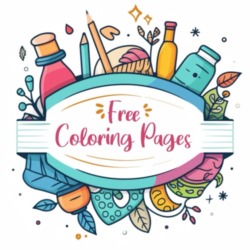 Help us create a logo for our coloring website! Design by Khushbu_Gohil