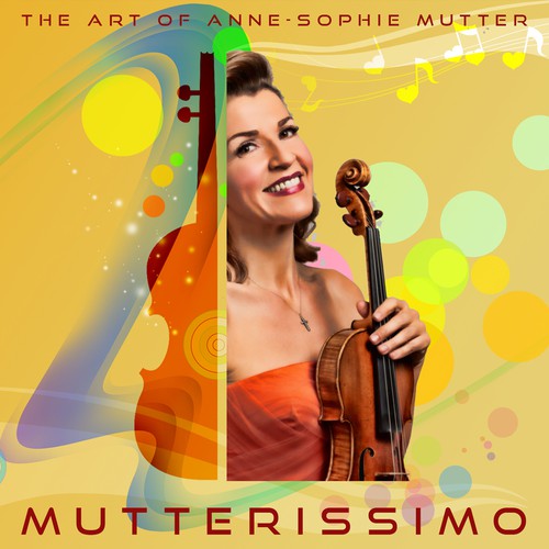 Illustrate the cover for Anne Sophie Mutter’s new album Design by danc