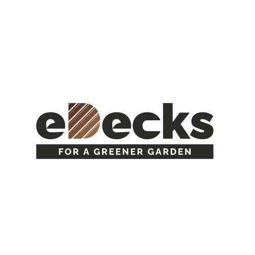 in need of powerful modern logo for nationwide decking company Diseño de Rekker