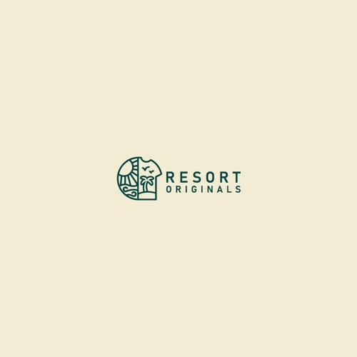 Custom Resort-Themed Apparel Logo Design Design by Varun Davera