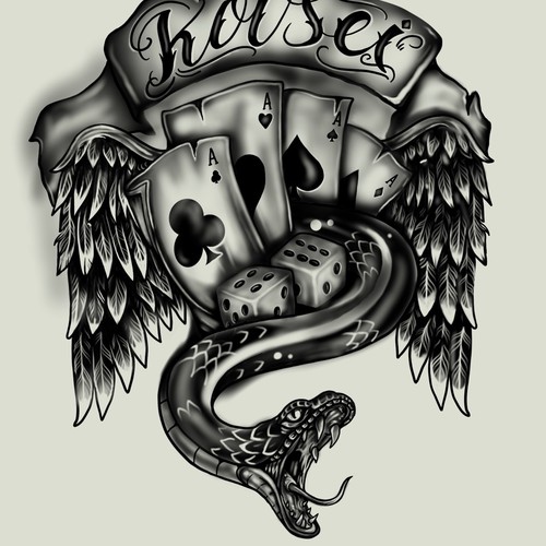 Tattoo contest entry by LINTANG hand