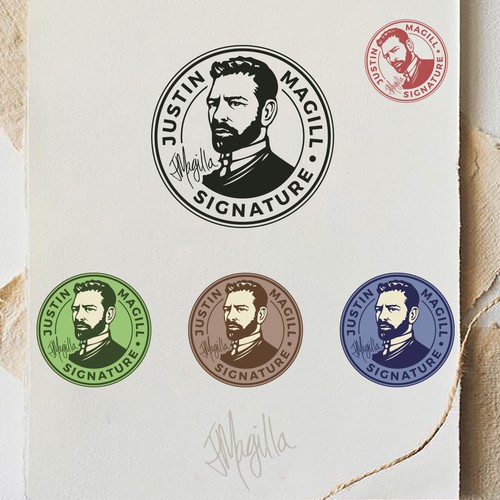 J. Magill Stamp Design by pswizzard