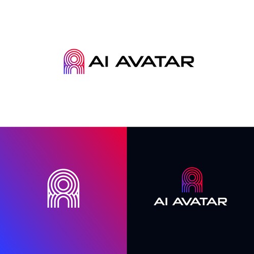 AI AVATAR - Logo for the AI companions bringing happiness Design by ChioP