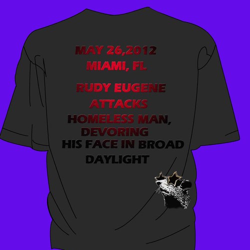 Zombie Apocalypse Tour T-Shirt for The News Junkie  Design by Robertina