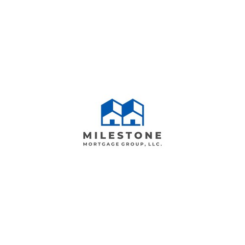 Milestone Mortgage Logo Design by Rumah Lebah