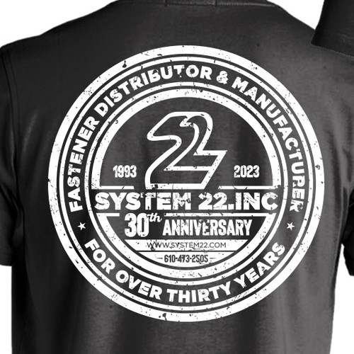 30th Anniversary T-Shirt Design Design por mozaikworld