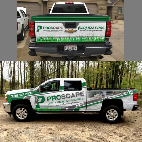 Designs | Create a stunning vehicle wrap for Proscape that bring them ...