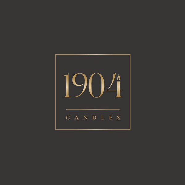 Logo for 1904 candles