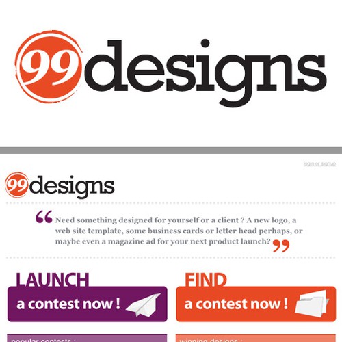 Logo for 99designs Design by Corey Worrell