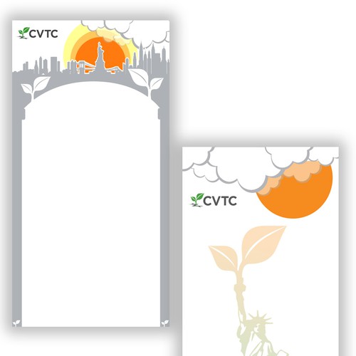Visually Striking Multipurpose Note Card for CVTC